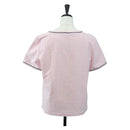 CHANEL TShirt Pile 36 Pink CC Auth 193723M-2