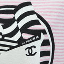 CHANEL TShirt Pile 36 Pink CC Auth 193723M-7