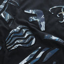 FENDI TShirt Cotton M Black Auth 193725M-8