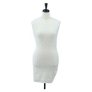 FENDI Zucca Canvas One Piece Shirt White Auth 193726M-1