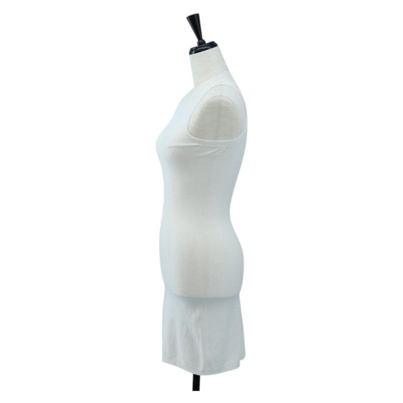 FENDI Zucca Canvas One Piece Shirt White Auth 193726M