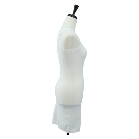 FENDI Zucca Canvas One Piece Shirt White Auth 193726M