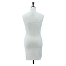 FENDI Zucca Canvas One Piece Shirt White Auth 193726M-2