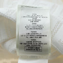 FENDI Zucca Canvas One Piece Shirt White Auth 193726M-23