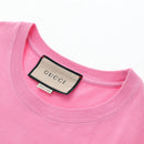 GUCCI TShirt Teddy Bear cotton XXS Pink Auth 193727M-14