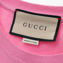 GUCCI TShirt Teddy Bear cotton XXS Pink Auth 193727M-15