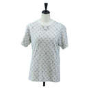 LOUIS VUITTON Monogram Escal Printed T-Shirt S White LV Auth 193729M-1