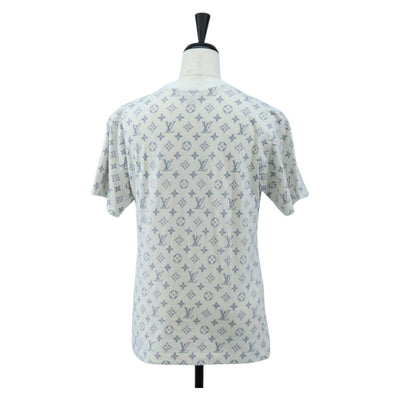 LOUIS VUITTON Monogram Escal Printed T-Shirt S White LV Auth 193729M - 0