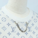 LOUIS VUITTON Monogram Escal Printed T-Shirt S White LV Auth 193729M-5