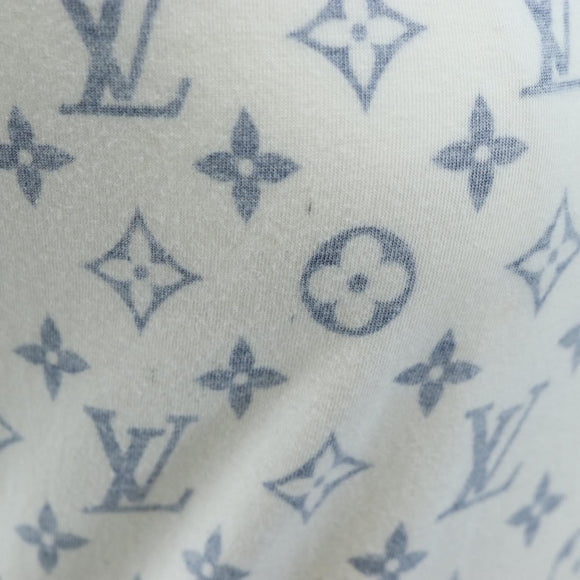 LOUIS VUITTON Monogram Escal Printed T-Shirt S White LV Auth 193729M