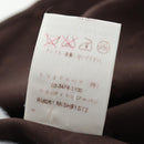 LOUIS VUITTON Short-Sleeved Shirt Silk 40 Brown LV Auth 193730M-20