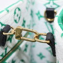 LOUIS VUITTON Monogram Jacquard Velvet On The Go PM Green M46216 Auth 193752SAM-17