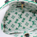LOUIS VUITTON Monogram Jacquard Velvet On The Go PM Green M46216 Auth 193752SAM-11