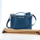LOUIS VUITTON Epi Nice Hand Bag 2way Toledo Blue M48015 LV Auth 193753V-34