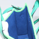 LOUIS VUITTON Taurillon Clemence Illusion Sac Plat XS Green M81221 Auth 193755SM-22