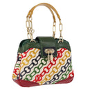 LOUIS VUITTON Monogram Charm Mini Linda Hand Bag Multicolor LV Auth 193756SM-1