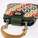 LOUIS VUITTON Monogram Charm Mini Linda Hand Bag Multicolor LV Auth 193756SM-7