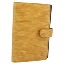 LOUIS VUITTON Epi Agenda PM Day Planner Cover Yellow R20059 LV Auth 193758-1