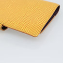 LOUIS VUITTON Epi Agenda PM Day Planner Cover Yellow R20059 LV Auth 193758-16