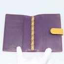 LOUIS VUITTON Epi Agenda PM Day Planner Cover Yellow R20059 LV Auth 193758-8