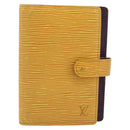 LOUIS VUITTON Epi Agenda PM Day Planner Cover Yellow R20059 LV Auth 193758-13