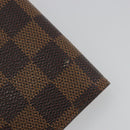LOUIS VUITTON Damier Ebene Agenda PM Day Planner Cover R20029 LV Auth 193759-8