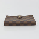 LOUIS VUITTON Damier Ebene Agenda PM Day Planner Cover R20029 LV Auth 193759-4