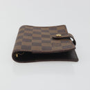 LOUIS VUITTON Damier Ebene Agenda PM Day Planner Cover R20029 LV Auth 193759-6