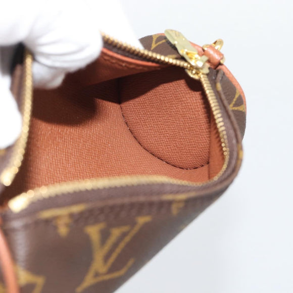 LOUIS VUITTON Monogram Papillon Pouch LV Auth 193760V