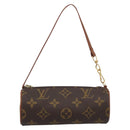 LOUIS VUITTON Monogram Papillon Pouch LV Auth 193760V-13