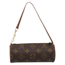 LOUIS VUITTON Monogram Papillon Pouch LV Auth 193760V-2