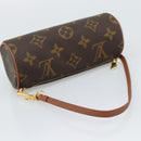 LOUIS VUITTON Monogram Papillon Pouch LV Auth 193760V-7