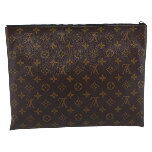 LOUIS VUITTON Solar Powered Ray Pochette A4 Clutch Bag M44484 LV Auth 193761V