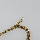 CHANEL Mini Mini Matelasse 10 Chain Hand Pouch Lamb Skin Gold CC Auth 193763A-9