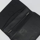 CHANEL Matelasse Cambon Line Day Planner Cover Leather Black CC Auth 193764M-20