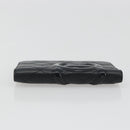CHANEL Matelasse Cambon Line Day Planner Cover Leather Black CC Auth 193764M-4