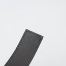 LOUIS VUITTON Multicolor Ceinture LV cut Belt Black M6890 LV Auth 193765V-9