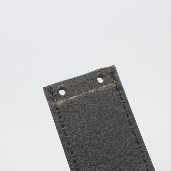 LOUIS VUITTON Multicolor Ceinture LV cut Belt Black M6890 LV Auth 193765V