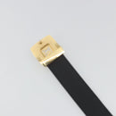 LOUIS VUITTON Multicolor Ceinture LV cut Belt Black M6890 LV Auth 193765V-7