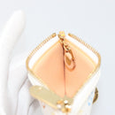 LOUIS VUITTON Monogram Multicolor Pochette Cles Purse White M92655 Auth 193766M-19