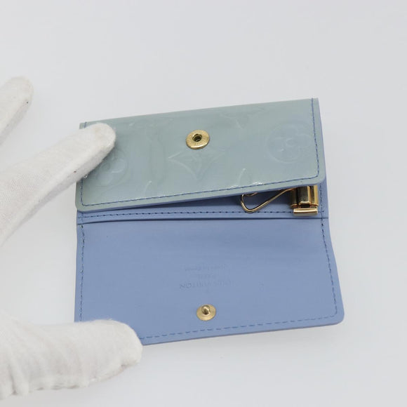 LOUIS VUITTON Vernis Multicles 4 Key Case Lavand Amarrant LV Auth 193767A