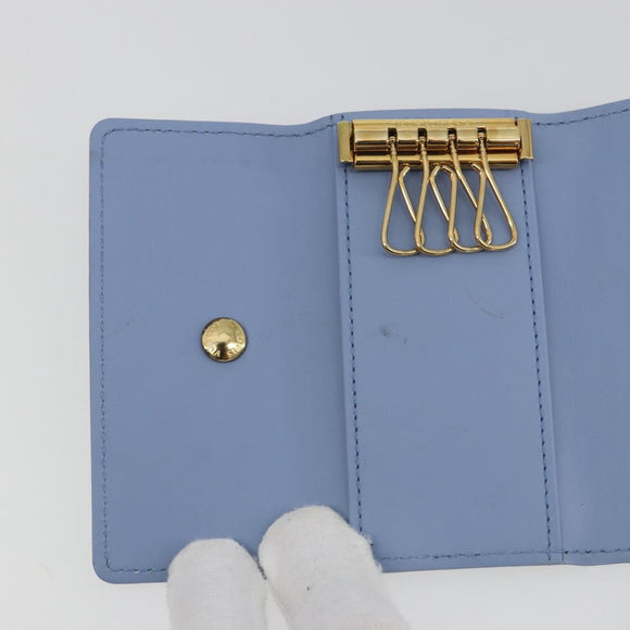 LOUIS VUITTON Vernis Multicles 4 Key Case Lavand Amarrant LV Auth 193767A