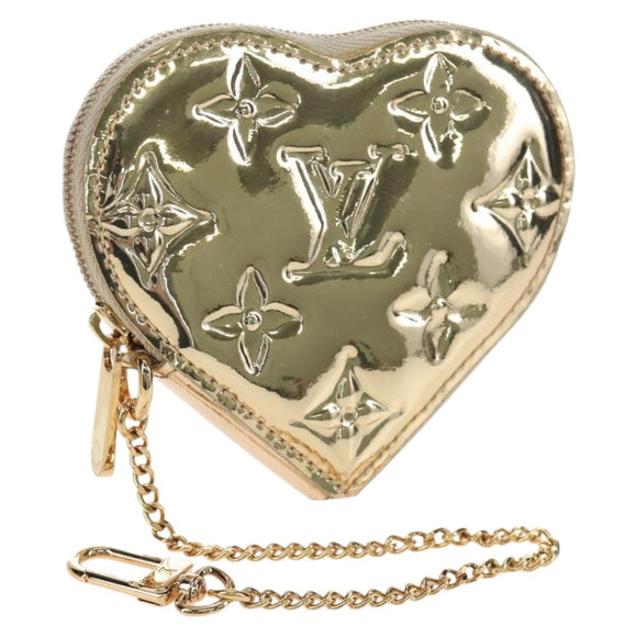 LOUIS VUITTON Monogram Miroir Porte Monnaie Coeur Purse M93567 Auth 193768SAM