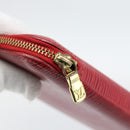 LOUIS VUITTON Epi Agenda Geod Wallet Red M63877 LV Auth 193771-8