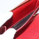 LOUIS VUITTON Epi Agenda Geod Wallet Red M63877 LV Auth 193771-10