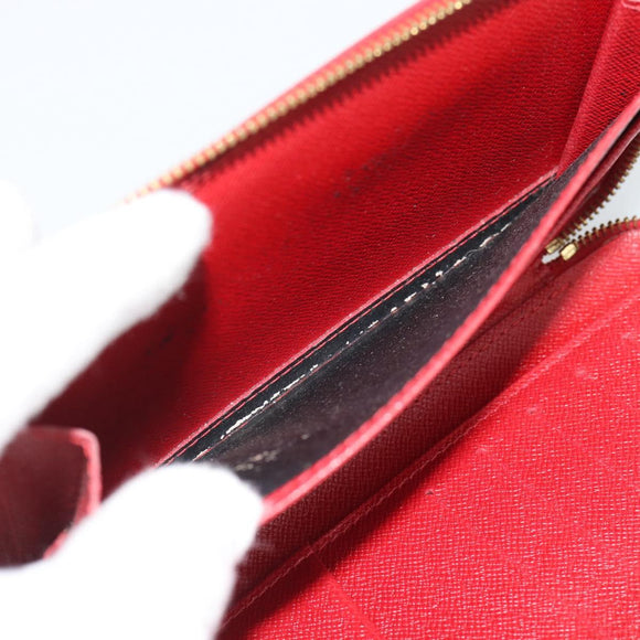 LOUIS VUITTON Epi Agenda Geod Wallet Red M63877 LV Auth 193771