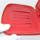 LOUIS VUITTON Epi Agenda Geod Wallet Red M63877 LV Auth 193771-19