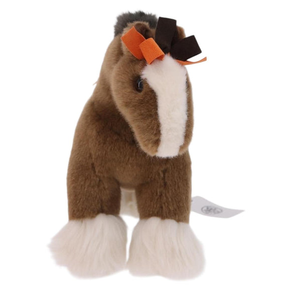 HERMES Elmy PM Stuffed Polyester Brown Auth 193772SAM