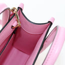 GUCCI Bananya Tote Bag Leather 2way Pink Gold 671623 Auth 193778SAM-20