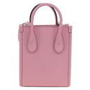 GUCCI Bananya Tote Bag Leather 2way Pink Gold 671623 Auth 193778SAM-3